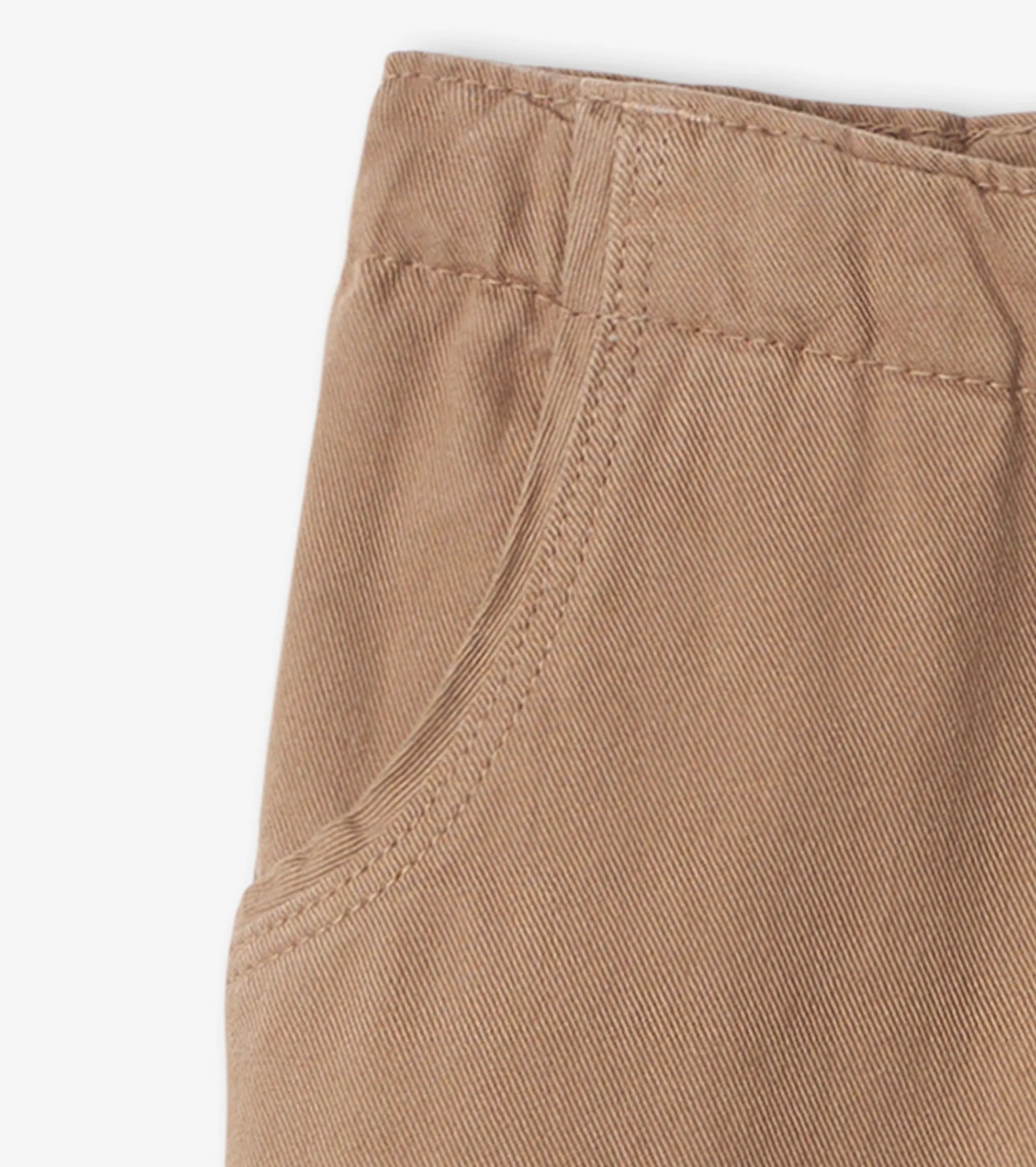 Best Boys Khaki Twill Shorts BOY Bottoms