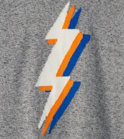 Outlet Boys Lightning Bolt V-Neck Sweater BOY Sweaters