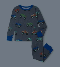 Discount Boys Monster Trucks Pajama Set BOY Sleepwear|Sleepwear