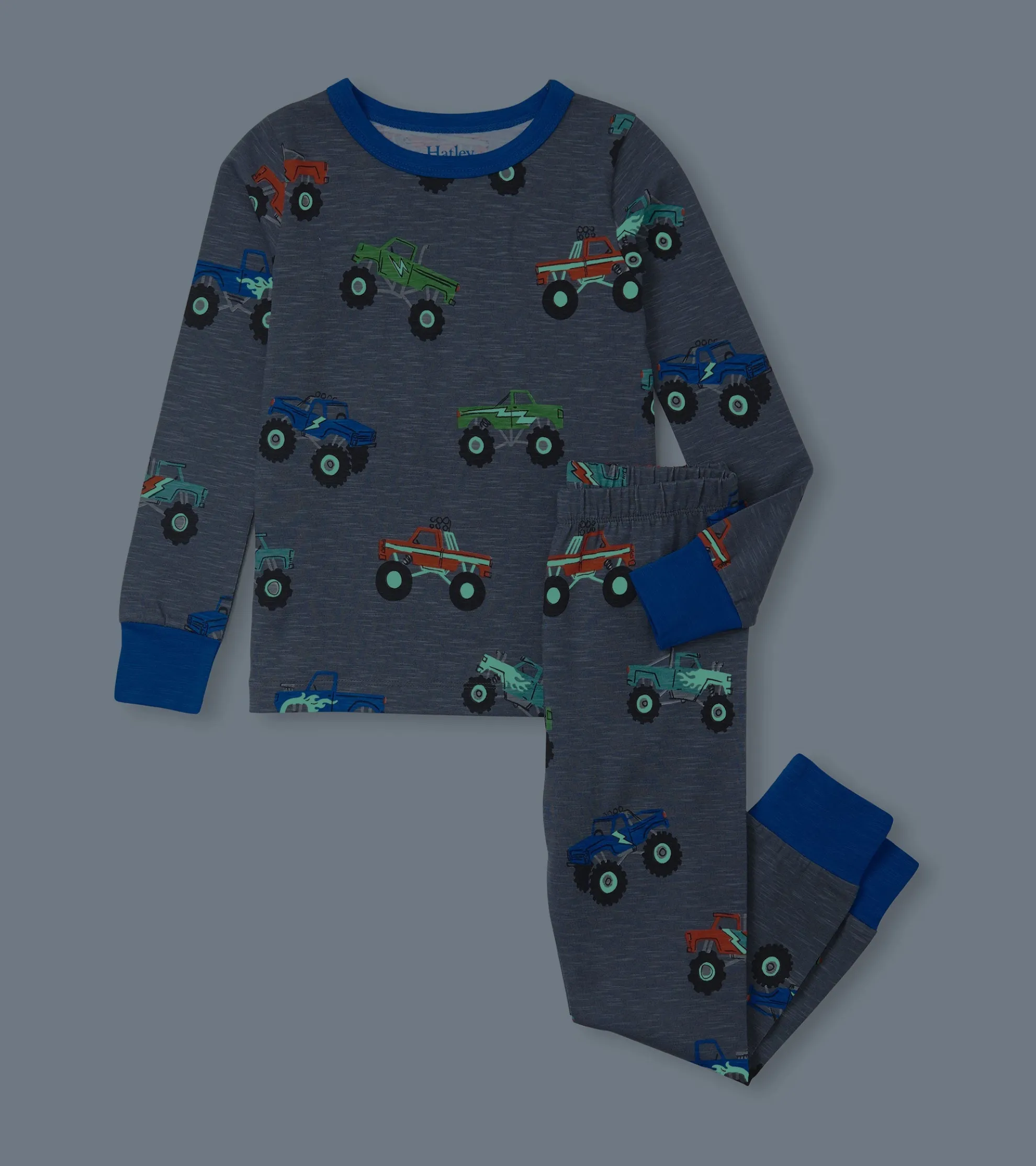 Discount Boys Monster Trucks Pajama Set BOY Sleepwear|Sleepwear