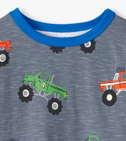 Discount Boys Monster Trucks Pajama Set BOY Sleepwear|Sleepwear
