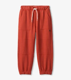 Boys Mountain Red Cozy Pants BOY Bottoms