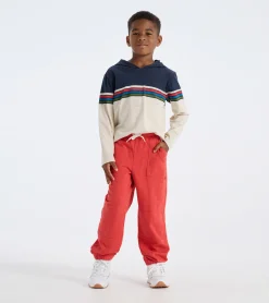 Boys Mountain Red Cozy Pants BOY Bottoms
