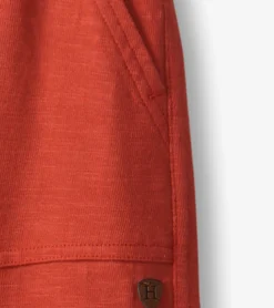 Boys Mountain Red Cozy Pants BOY Bottoms