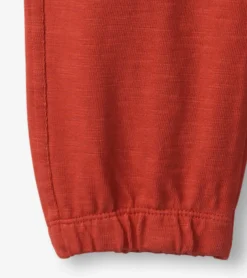 Boys Mountain Red Cozy Pants BOY Bottoms