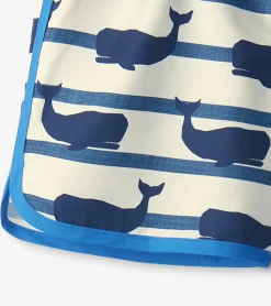 Online Boys Nautical Whale Swim Shorts BOY Swimwear|Swimwear