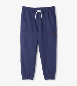 New Boys Navy Cozy Pants BOY Bottoms
