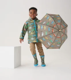 Sale Boys Off-Roading Zip-Up Rain Jacket BOY Rainwear|Rainwear