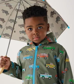 Sale Boys Off-Roading Zip-Up Rain Jacket BOY Rainwear|Rainwear