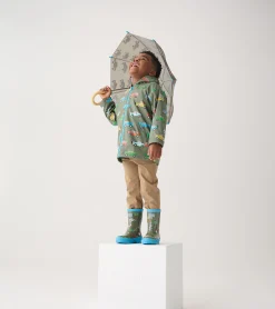 Sale Boys Off-Roading Zip-Up Rain Jacket BOY Rainwear|Rainwear
