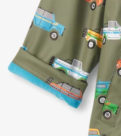 Sale Boys Off-Roading Zip-Up Rain Jacket BOY Rainwear|Rainwear