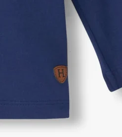New Boys Patriot Blue Long Sleeve Bamboo T-Shirt BOY Tops