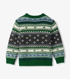 Outlet Boys Polar Bear Crew Neck Sweater BOY Sweaters