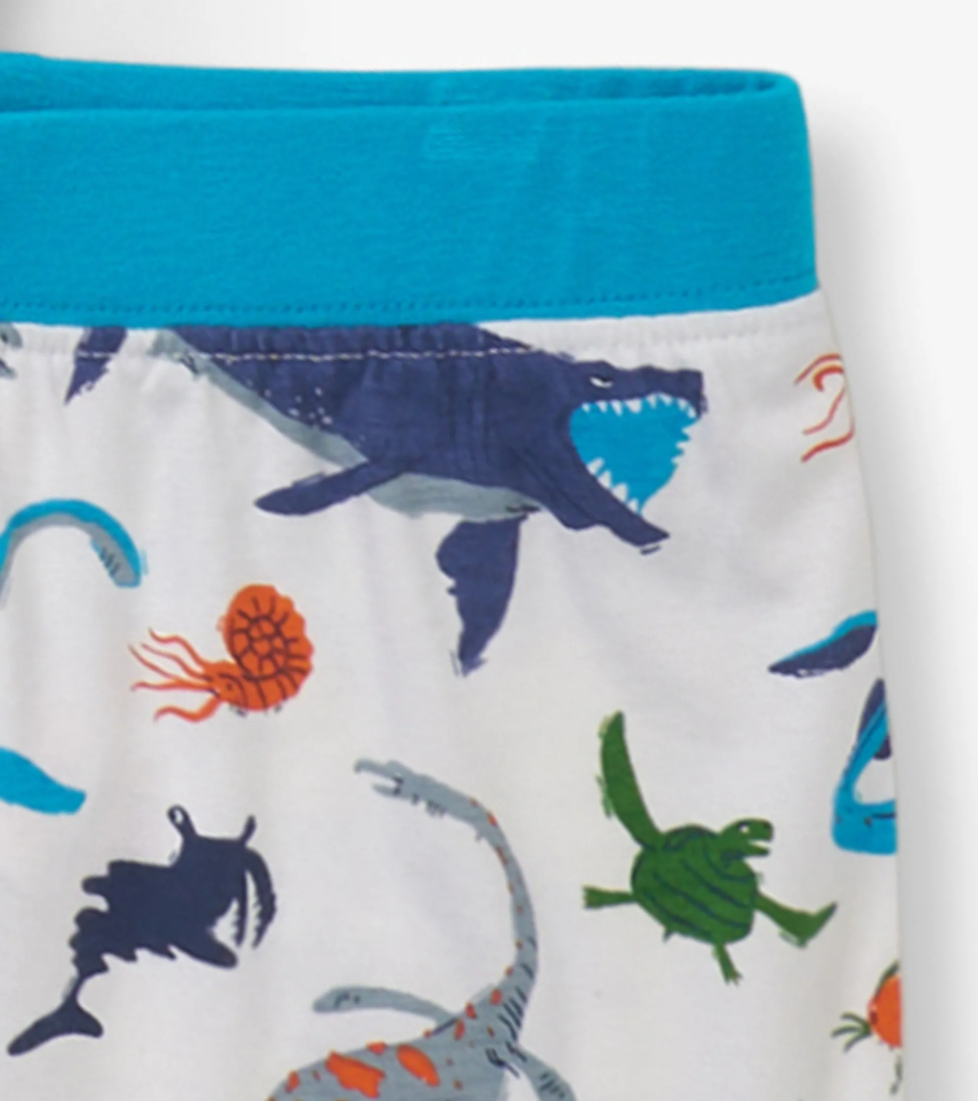 New Boys Prehistoric Marine Bamboo Short Pajama Set BOY Sleepwear|Sleepwear