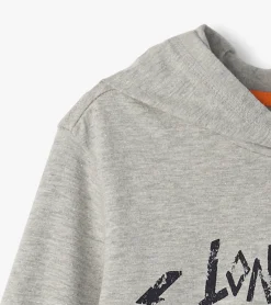 Boys Rock & Roll Long Sleeve Hoodie Tee BOY Sweaters