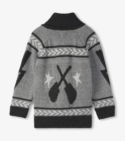 Clearance Boys Rock & Roll Shawl Collar Cardigan BOY Sweaters
