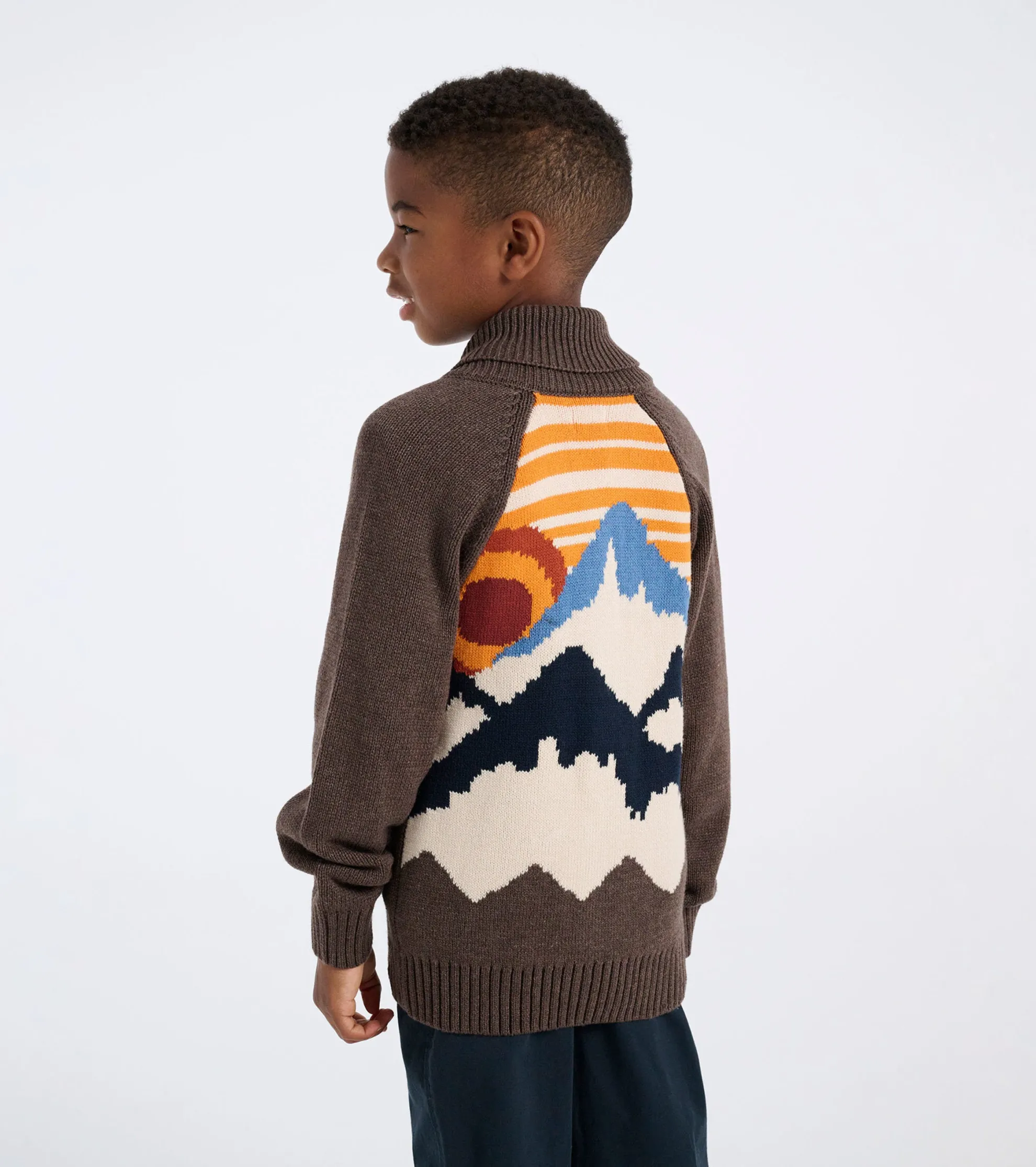 Boys Rocky Mountain Shawl Collar Cardigan BOY Sweaters
