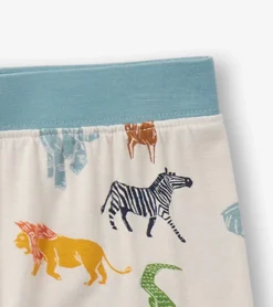 Online Boys Scratchy Safari Bamboo Short Pajama Set BOY Sleepwear|Sleepwear