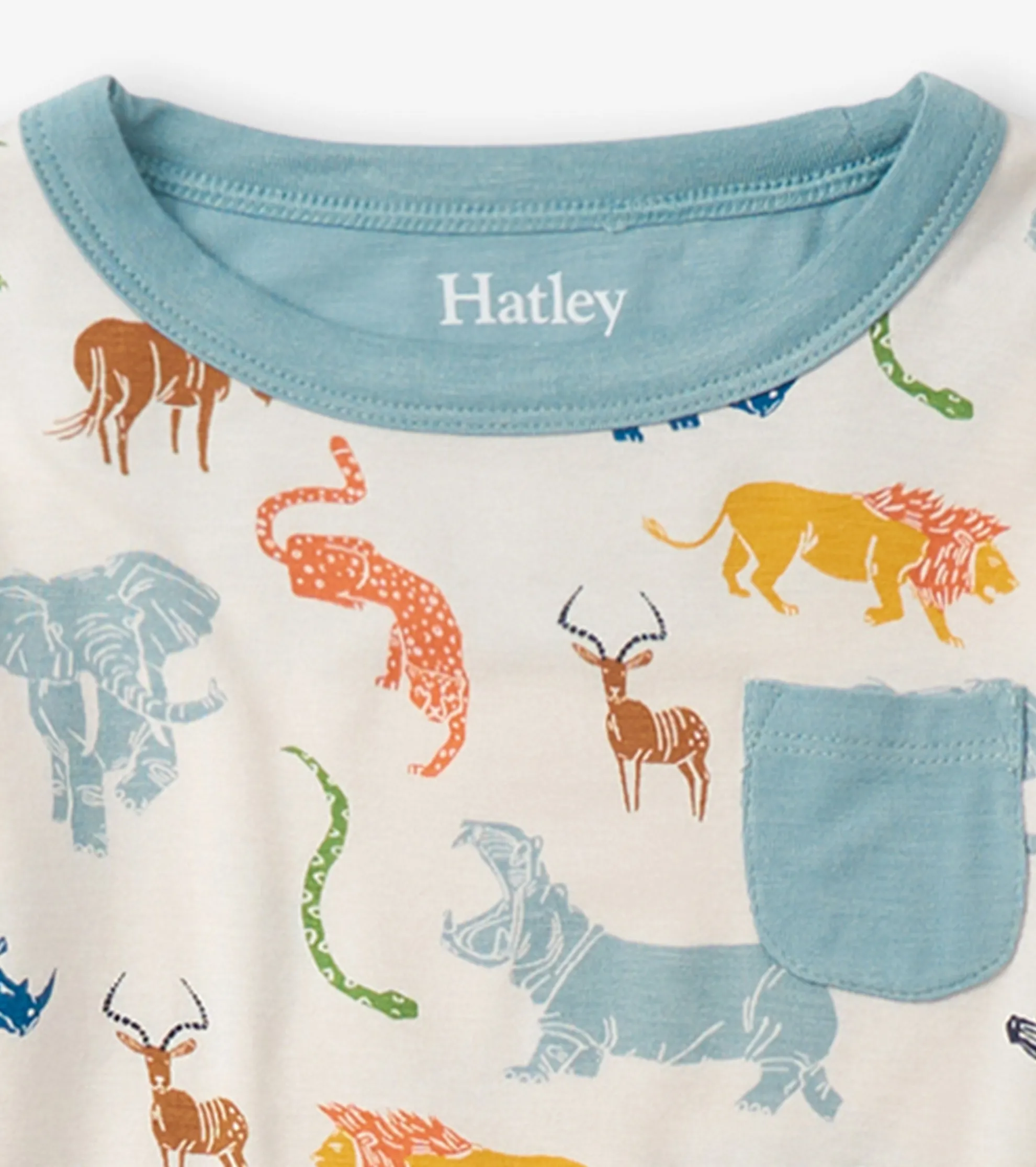 New Boys Scratchy Safari Bamboo Pajama Set BOY Sleepwear|Sleepwear