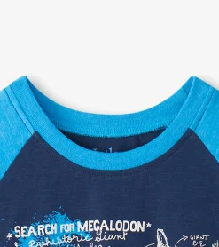 Boys Sharks Raglan T-Shirt BOY Tops