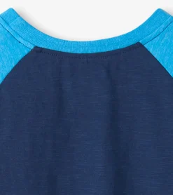 Boys Sharks Raglan T-Shirt BOY Tops
