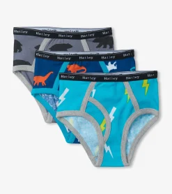 Outlet Boys Silhouette Nature 3 Pack Classic Briefs BOY Underwear|Accessories