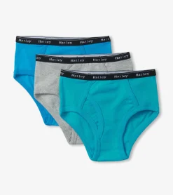 Hot Boys Solid 3 Pack Classic Briefs BOY Underwear|Accessories