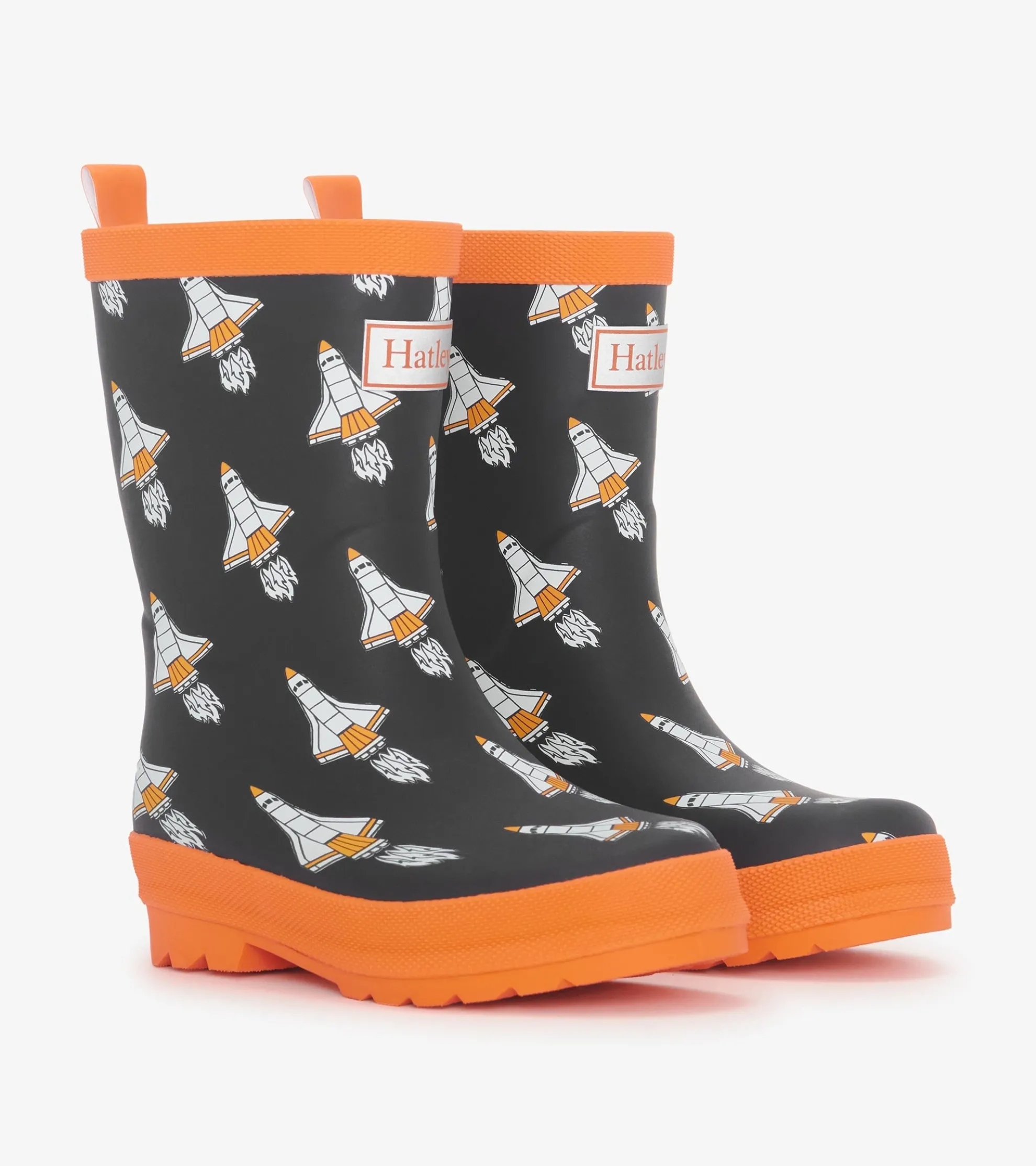 Discount Boys Space Shuttles Matte Rain Boots BOY Rainwear|Rainwear