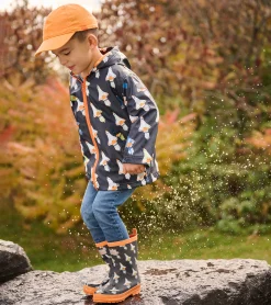 Discount Boys Space Shuttles Matte Rain Boots BOY Rainwear|Rainwear