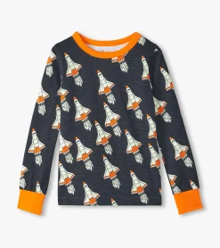 Clearance Boys Space Shuttles Pajama Set BOY Sleepwear|Sleepwear