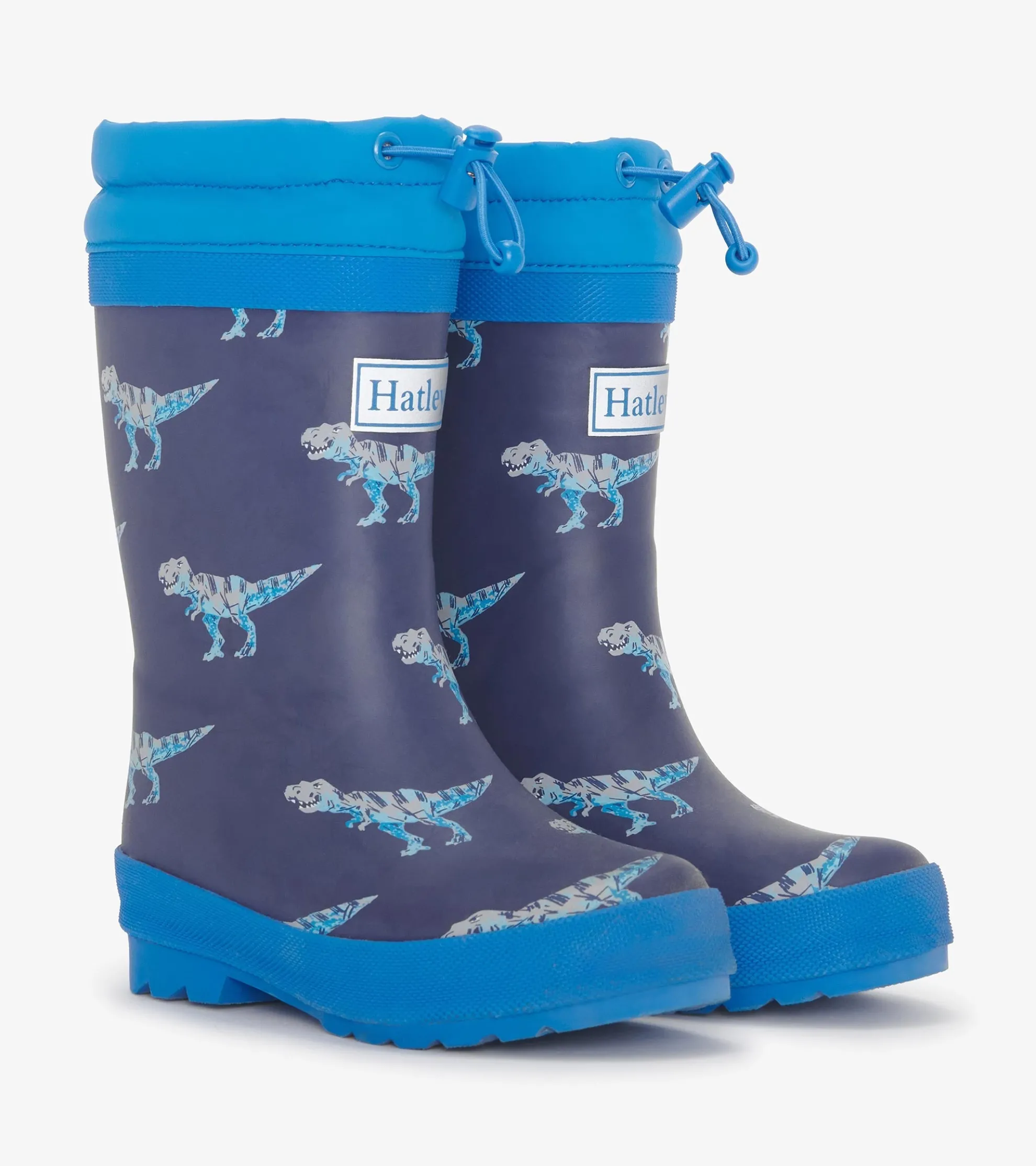 Discount Boys T-Rex Attack Sherpa Lined Rain Boots BOY Rainwear|Rainwear
