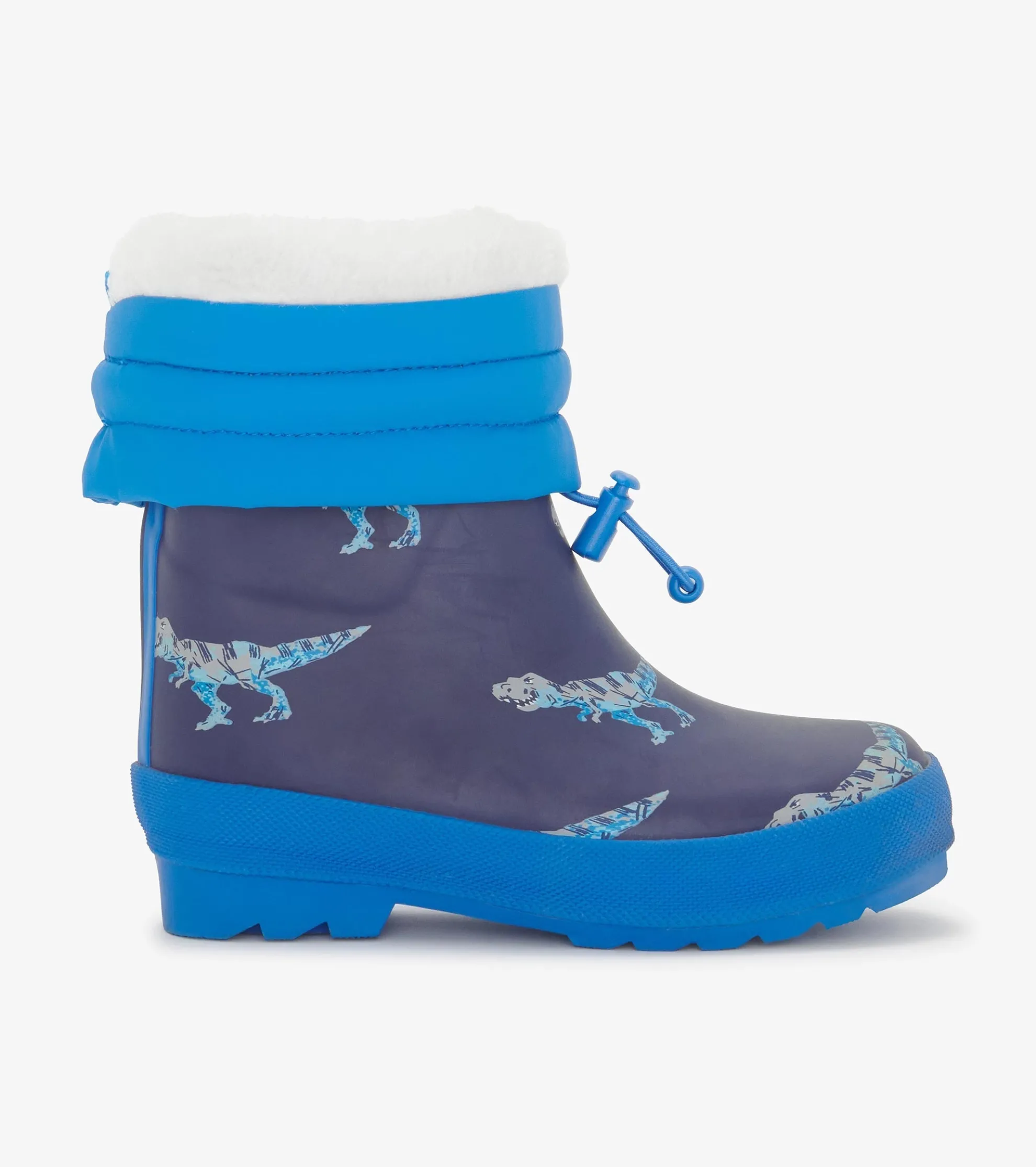 Discount Boys T-Rex Attack Sherpa Lined Rain Boots BOY Rainwear|Rainwear