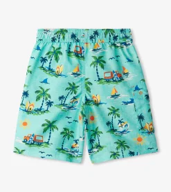 New Boys Vintage Holiday Board Shorts BOY Swimwear|Swimwear