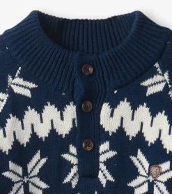 Best Boys Winter Knit Mock Neck Sweater BOY Sweaters