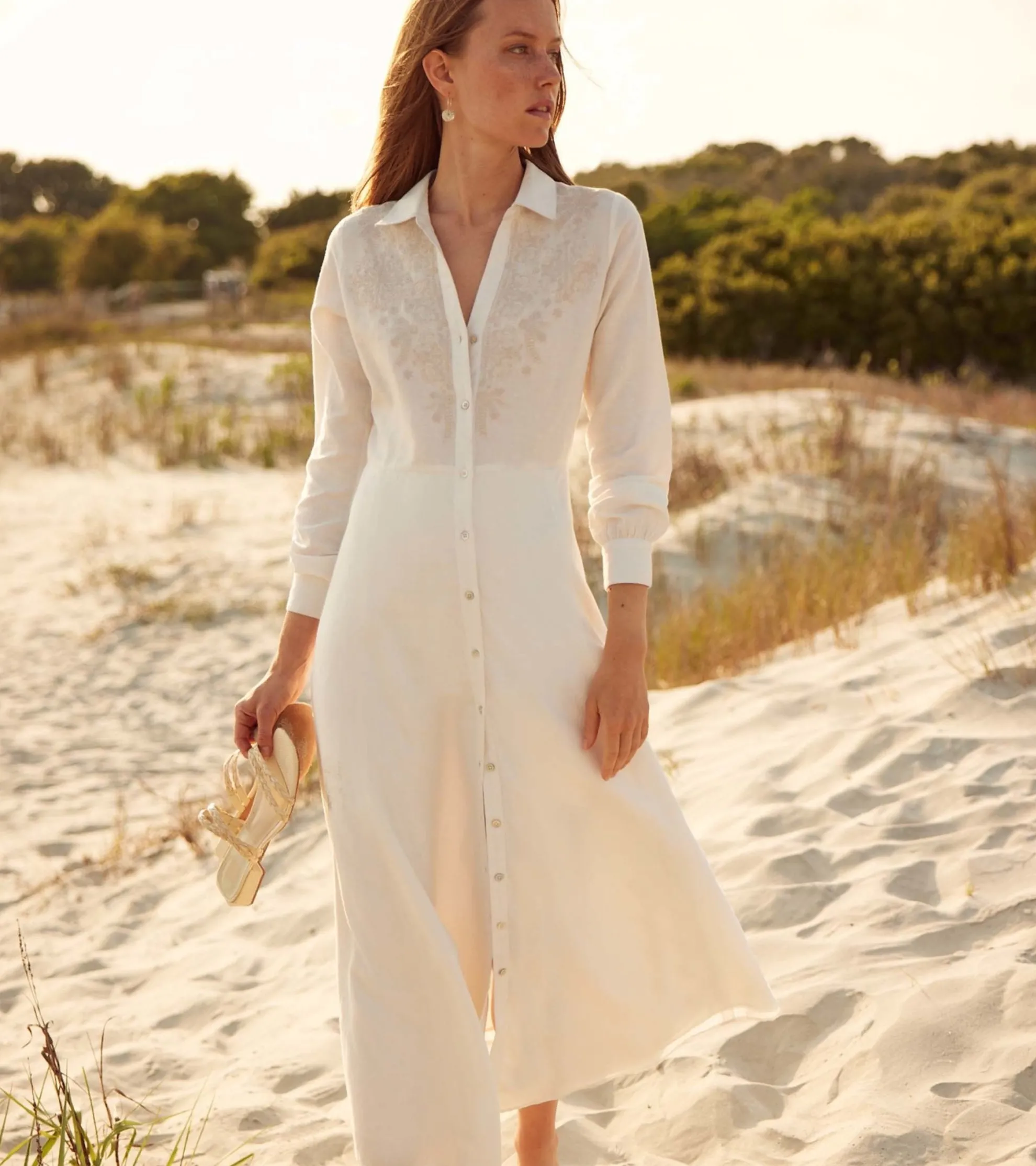 Clearance Brandi Maxi Dress - Marshmallow Women Dresses