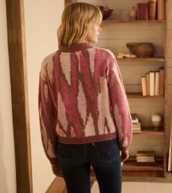 Sale Carmi Pullover - Russet Ikat Women Sweaters|Tops