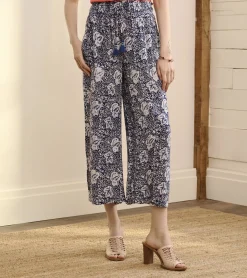Cassie Pants - Floral Shibori Women Bottoms