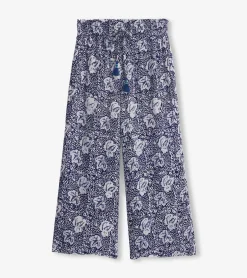 Cassie Pants - Floral Shibori Women Bottoms