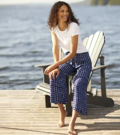 Clearance Cassie Pants - Painted Plaid Women Bottoms