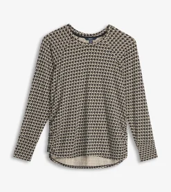 Clearance Chantel Pullover - Houndstooth Women Tops