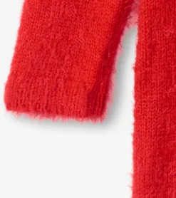 Clearance Christmas Reindeer Fuzzy Sweater Dress Dresses|Sweaters