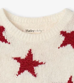Sale Christmas Stars Sweater Dress Dresses|Sweaters