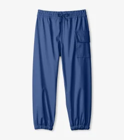 Classic Navy Kids Rain Pants BOY Rainwear|Rainwear