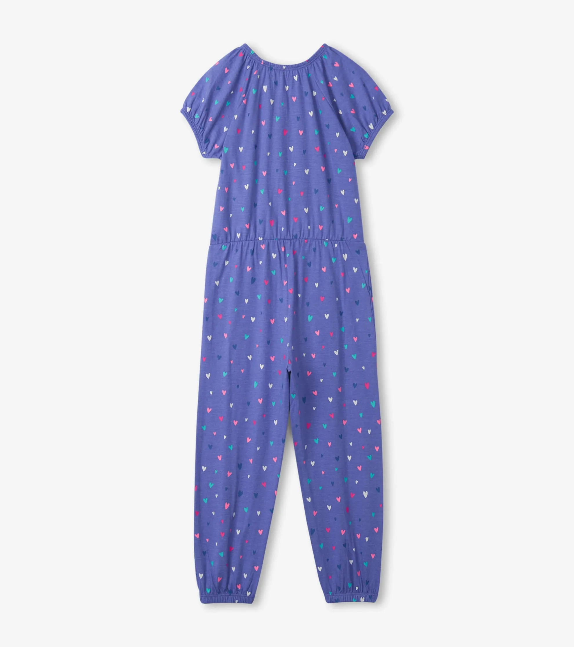 Sale Confetti Hearts Jumpsuit Rompers