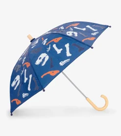 Online Dino Fossils Colour Changing Umbrella BOY Rainwear|Rainwear
