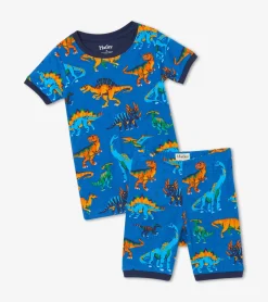 New Dino Park Organic Cotton Short Pajama Set BOY Sleepwear|Sleepwear