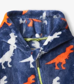 Outlet Dinosaur Silhouettes Baby Fleece Suit Sweaters|Outerwear