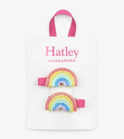 New Double Rainbow Hair Clips Accessories