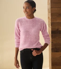 Clearance Ella Sweater - Deco Dots Women Sweaters