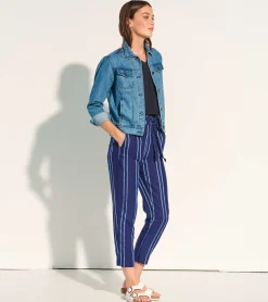 Outlet Embroidered Denim Jacket Women Outerwear